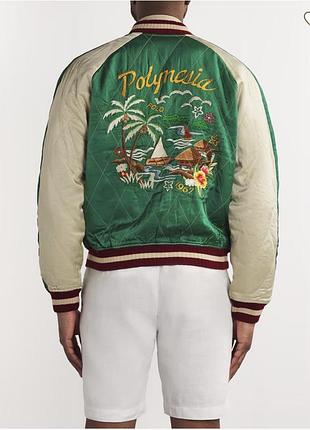 Polo ralph lauren satin quilted bomber jacket куртка бомбер поло diesel boss оригінал 3
