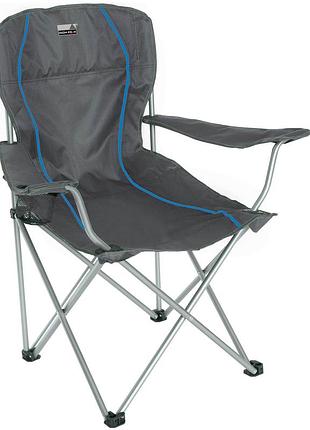 Стул раскладной high peak salou dark grey/blue (44108)