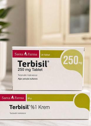 T e r b i s i l  крем ( 30 грам ) та таблетки ( 28 шт )