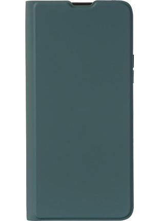 Чехол fiji shell для xiaomi redmi 13c книжка с магнитом и защитой камеры green