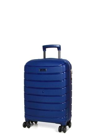 Чемодан ручная кладь франция полипропилен малый s 55x37x20 см 36 л 2.6 кг snowball 61303