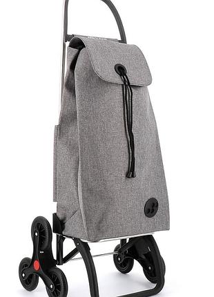 Сумка-тележка rolser i-max tweed 6 gris (imx383-1022)
