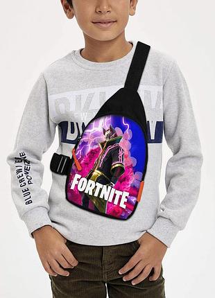 Сумка через плечо детская fortnite 29х17 см сумка слинг для мальчика (01944)