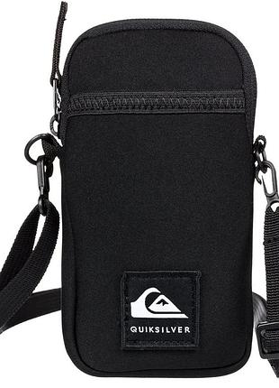 Небольшая мужская сумка quiksilver чехол new black dies черная