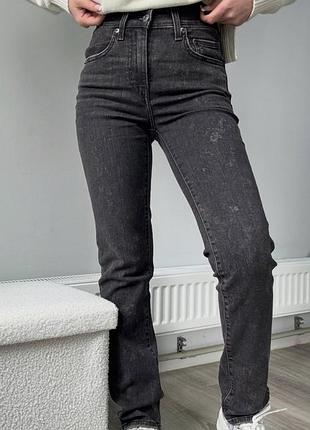 Джинси жіночі levi’s high rise straight оригінал 3