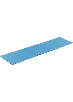 Коврик спортивный складной toorx foldable 5-section 175 х 50 х 0,8 см azzurro (mat-175)