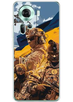 Чехол силиконовый с картинкой на oppo reno 11 5g (аниме, anime)