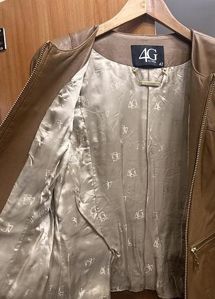 Куртка шкіряна gizia 4