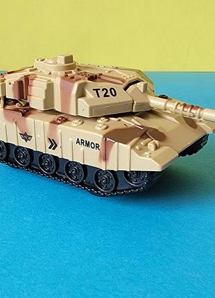 Игрушка танк абрамс м1а2 abrams инерционный