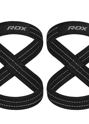 Силовые ремни prdx gym lifting 8 figure straps gray l