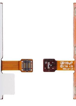 Шлейф samsung p7300 galaxy tab, p7310 galaxy tab, бічних кнопок, з компонентами