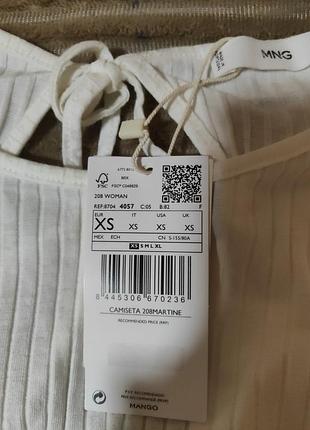 Кофта нова mango xs 3