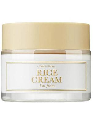 Питательный смягчающий крем с экстрактом риса i'm from rice cream 50 мл