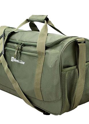 Сумка дорожня semi line 40 khaki (a3043-3)