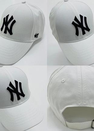 Белая кепка new york (ny)