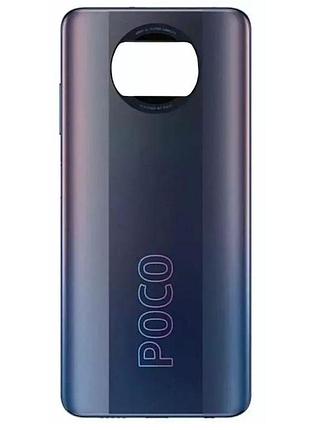 Задняя крышка xiaomi poco x3 pro phantom black