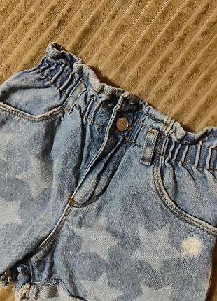 Шорты zara 4-5 р. 2