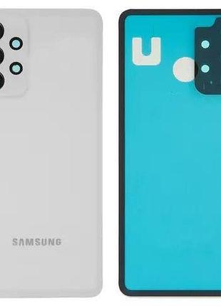 Задняя крышка samsung a326 galaxy a32 5g с стеклом камеры, белый