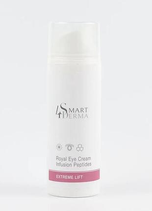 Совершенствующий пептидный крем для периорбитальной зоны smart4derma infusion peptides cream 100 мл