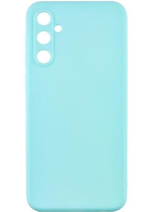 Чохол fiji style для samsung galaxy s23 plus (s916) силікон бампер із захистом блоку камер бірюзовий