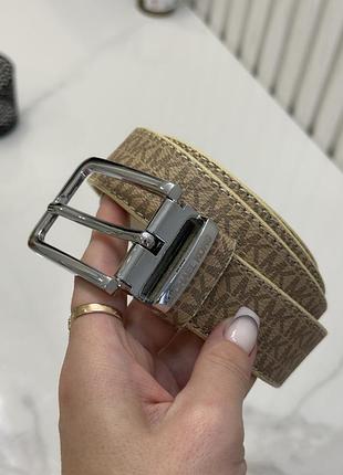 Ремінь мк шкіра michael kors майкл корс
