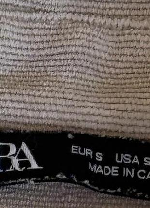 Сорочка жіноча zara вельветова 2