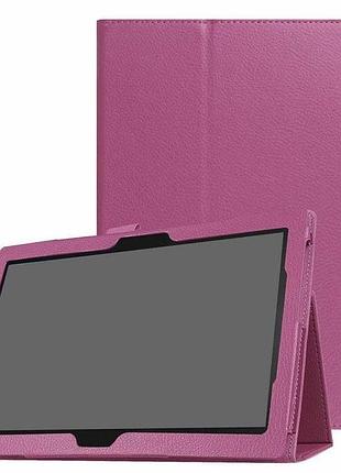 Чехол книжка для планшета lenovo tab m10 tb-x505f,x505l,x605l фиолетовый