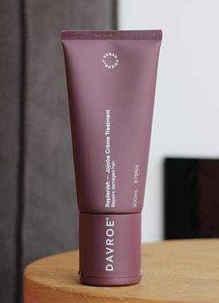 Восстанавливающий крем с маслом жожоба davroe replenish jojoba creme treatment 200 мл