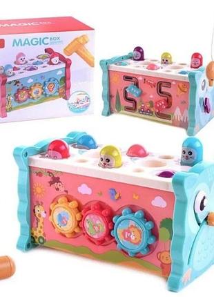 Розвиваюча гра magic box бірюзова bibi inn захоплення, сенсорики та розвитку інтелекту