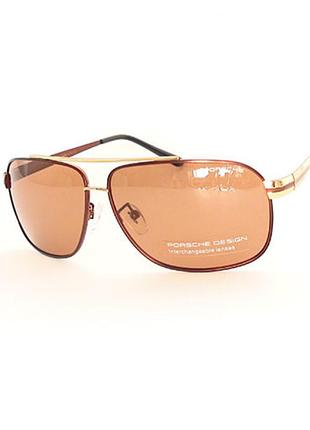 Окуляри porshe design p 8511 copper-gold brown