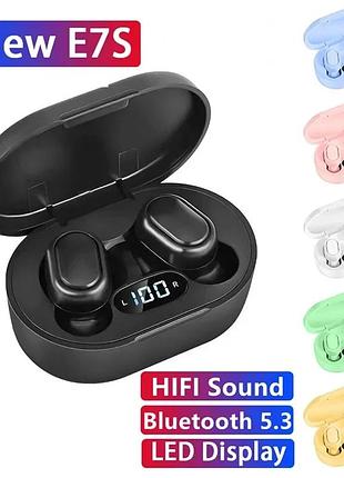 Бездротові bluetooth-навушники tws e7s жовтий