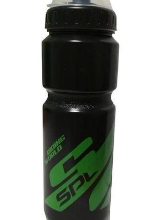Фляга spelli swb-528l new 800мл черный / зеленый (swb-528-l-bl-gr)