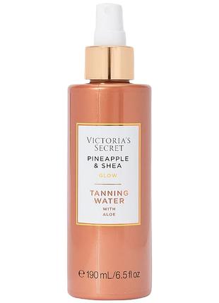 Спрей-автозагар pink victoria’s secret pineapple & shea glow tanning water 190 мл