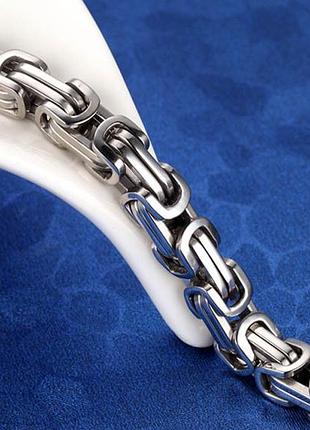 Браслет мужской из стали steel rage silver. разные размеры 6