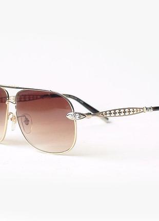 Окуляри chrome hearts bouner doner sgd gold brown