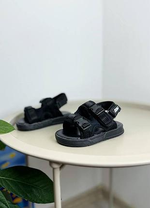 Детские босоножки черный 1352 28