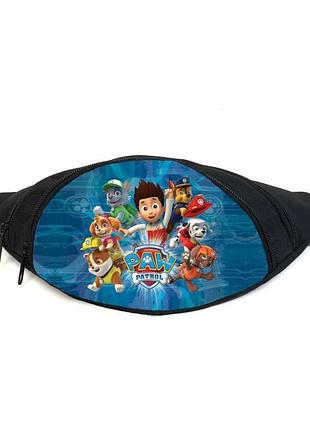 Поясна сумка бананка щенячий патруль paw patrol (gb pp 01) gear bag чорна