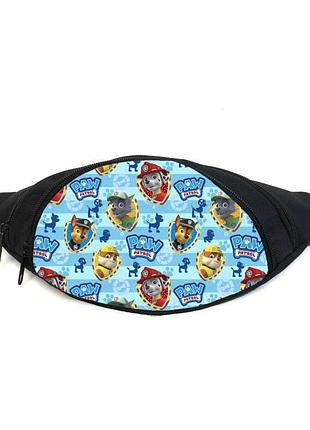 Поясная сумка бананка щенячий патруль paw patrol (gb pp 05) gear bag черная