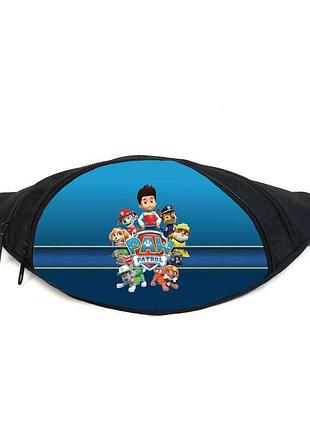 Поясная сумка бананка щенячий патруль paw patrol (gb pp 09) gear bag черная