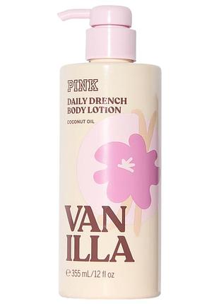 Заспокійливий лосьйон pink victoria's secret vanilla comforting lotion