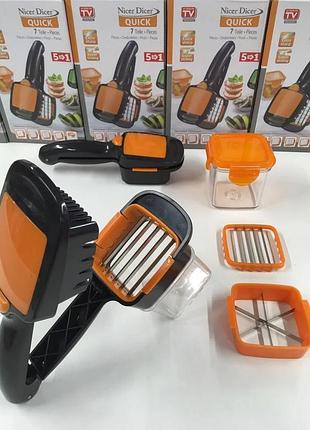 Овощерезка quick naiser nd-51 черного цвета