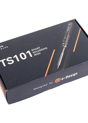 Ts101 паяльник miniware ts101 + жала ts-bc2 +ts-c4 +ts-k + ts-i 6