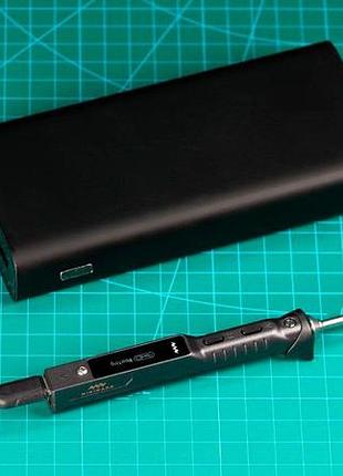 Ts101 паяльник miniware ts101 + жала ts-bc2 +ts-c4 +ts-k + ts-i 7