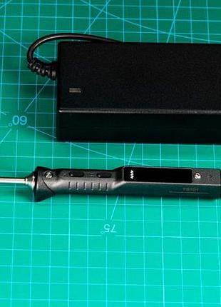 Ts101 паяльник miniware ts101 + жала ts-bc2 +ts-c4 +ts-k + ts-i 9