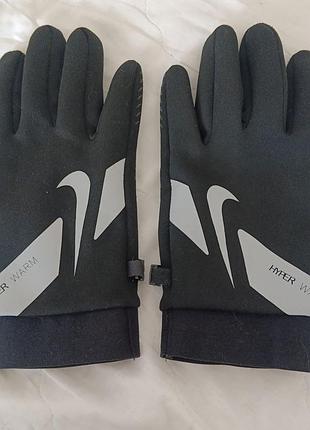 Перчатки nike hyperwarm academy black 3
