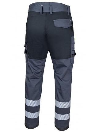 Рабочие защитные мужские брюки rewelly ecoline (kedp-eco) серый, 48 2