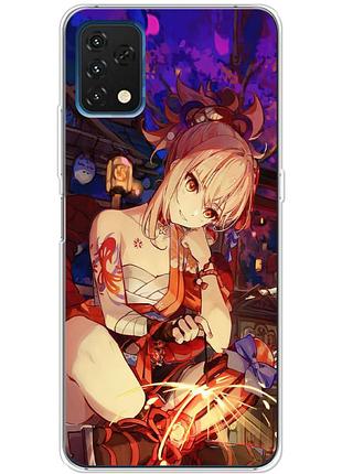 Чехол силиконовый с картинкой на umidigi a11s (аниме, anime)