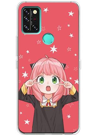 Чехол силиконовый с картинкой на umidigi a9 pro (аниме, anime)