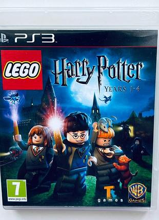 Lego harry potter years 1-4, б/в, англійська версія - диск для playstation 3