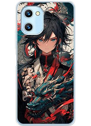 Чохол силіконовий з картинкою на umidigi g1 max (аніме, anime)
